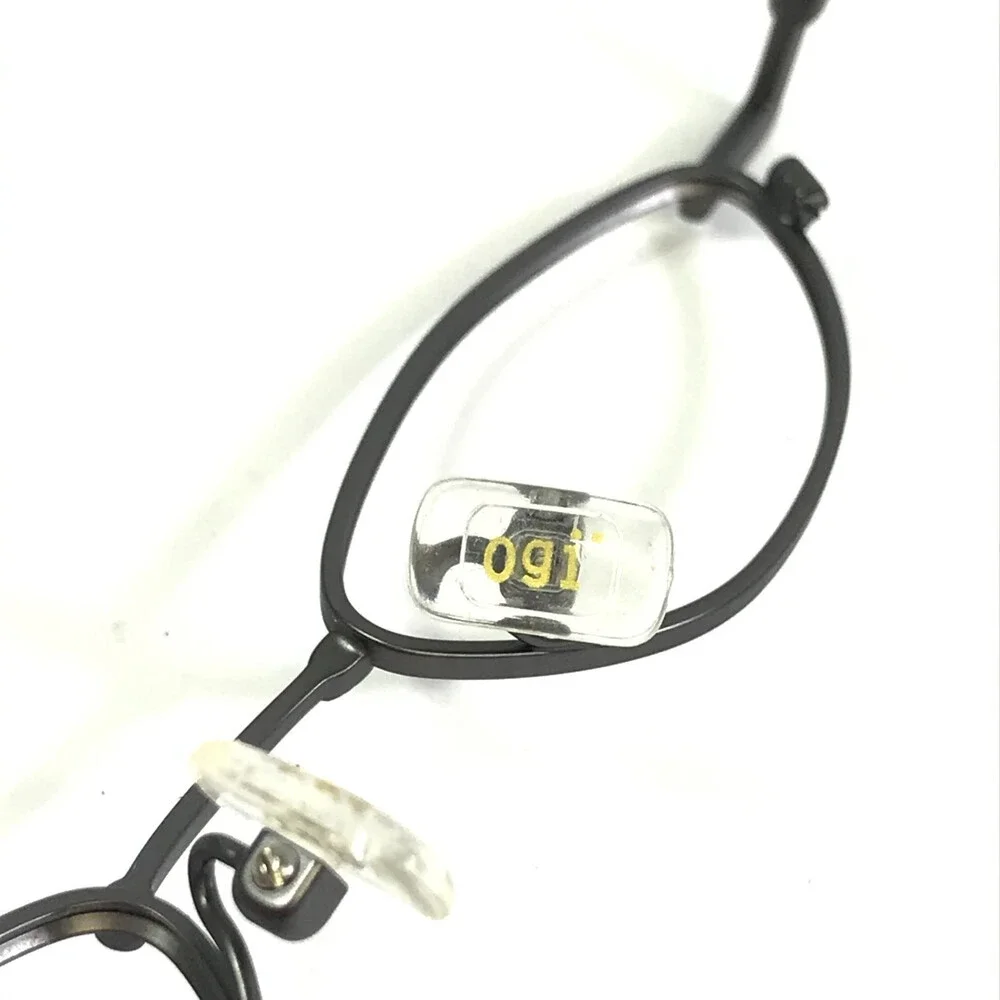 ogi Petite Eyeglasses Frames 9013 COL. 13 Gunmetal Oval Wire Rim 42-21-135 - Picture 12 of 14